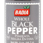 Badia Black Pepper Whole 2,25 Oz 8 Pk