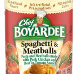 Chef Boyardee Spaghetti & Meatballs 15 Oz 12 Pk