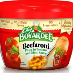 Chef Boyardee Micro Beefaroni Pasta in Tomato & Meat Sauce 7,5 Oz 12 Pk