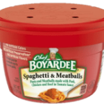 Chef Boyardee Micro Beefaroni Spaghetti Meatballs 7,5 Oz 12 Pk