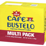 Bustelo Brick Pack Coffee 6 Case 4 Pk 10 Oz