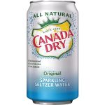 Canada Dry Seltzer Water 24 Pk 12 Oz Can