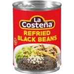 La Costeña Refried Black Beans 12 Pk 20,5 Oz