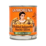 La Morena Pickled Jalapeño Nacho Slices 24 Pk 7 Oz