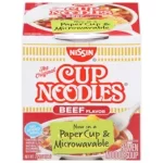 Nissin Cup Noodle Beef Flavour 12 Pk 2,25 Oz