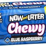 Now and Later Blue Rasp Berry 24 Pk 0,93 Oz