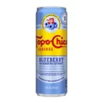 Topo Chico Sabor Blueberry with Hibiscus extract 24Pk 12 Oz