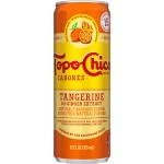 Topo Chico Sabor Tangerine with ginger extract 24 Pk 12 Oz